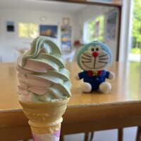 熊笹ソフトクリーム
