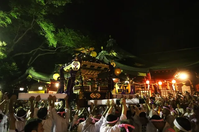 【千葉】検見川神社例大祭：迫力満点の神輿渡御と幻想的なほおづき市！| 公式サイトより