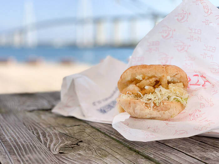 シロエビバーガー