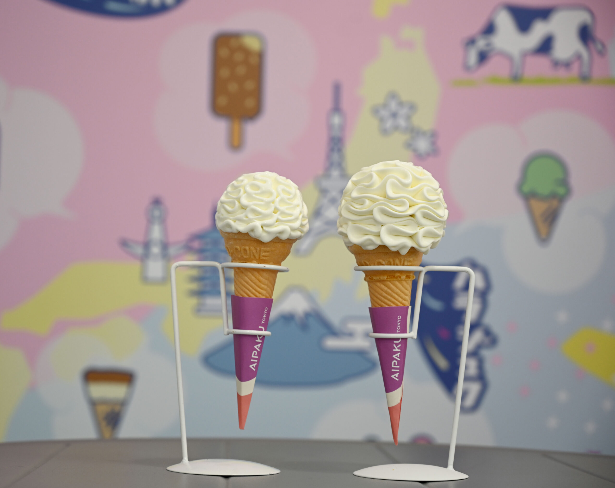 AIPAKU TOKYOのクラフトソフトクリーム