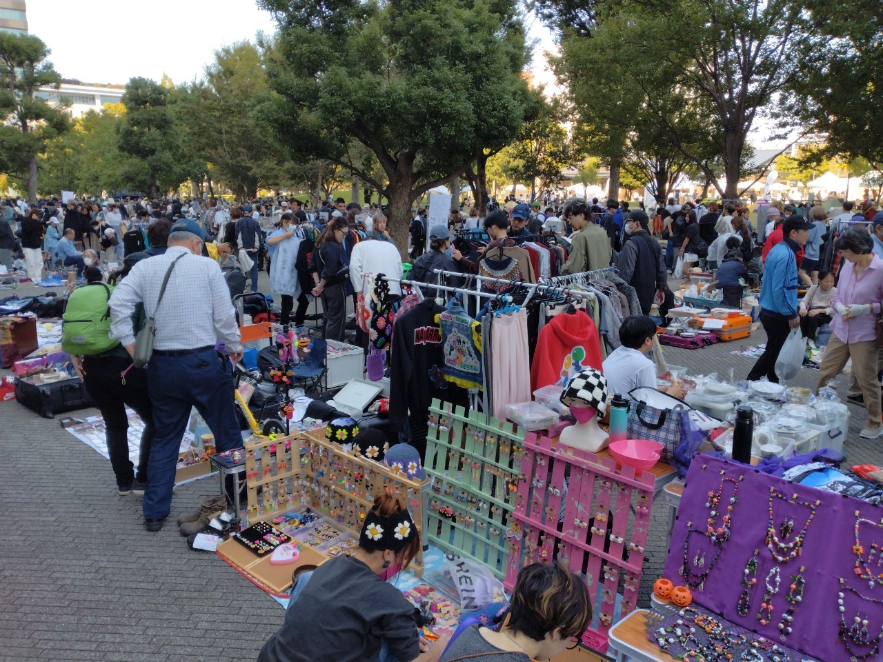 【東京】祝日開催！中野セントラルパークMOTTAINAIフリーマーケット2026年1月12日は250店で大賑わい！| 公式サイトより