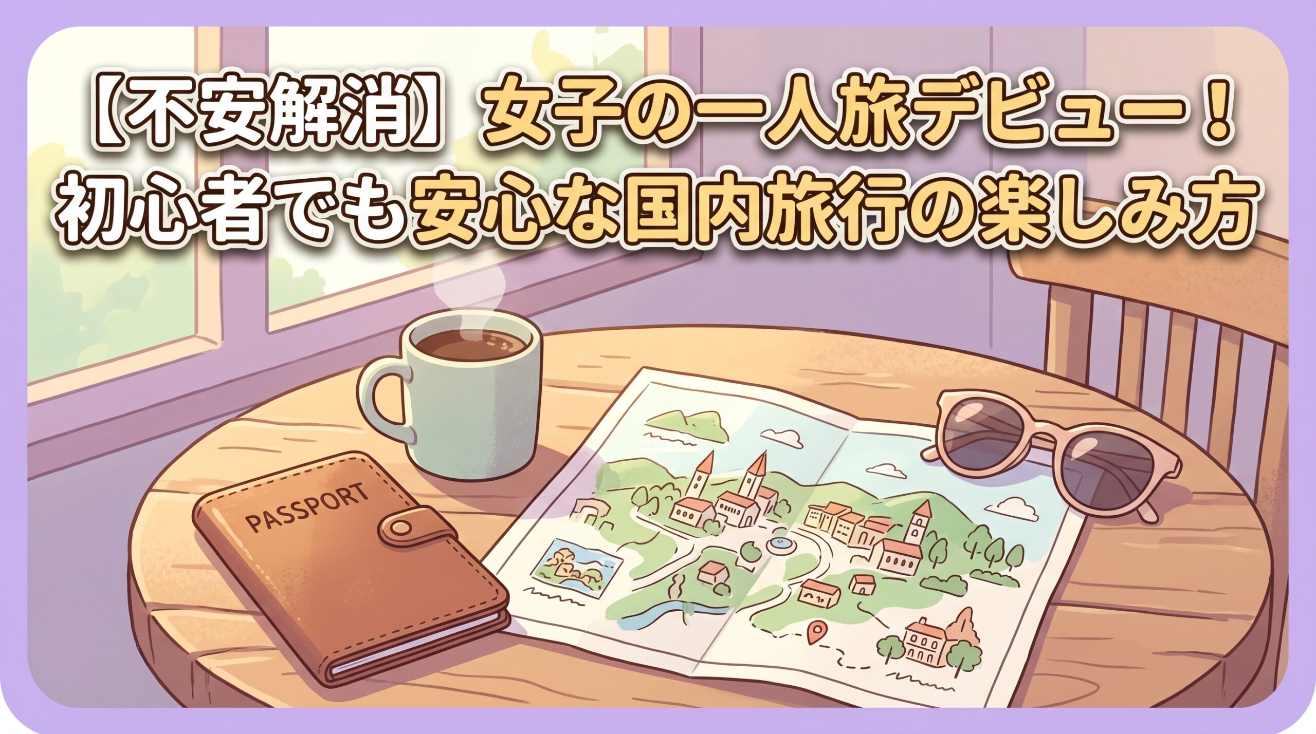 【不安解消】女子の一人旅デビュー！初心者でも安心な国内旅行の楽しみ方