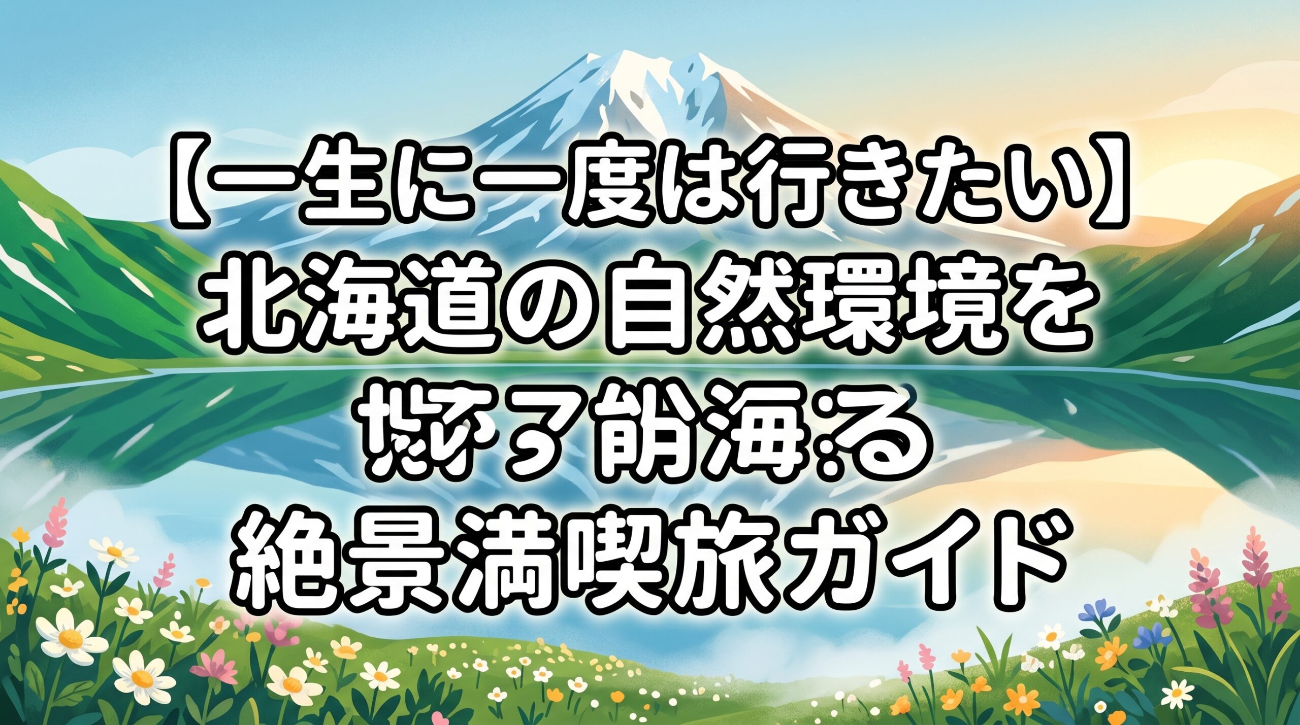 【一生に一度は行きたい】北海道の自然環境を堪能する絶景満喫旅ガイド