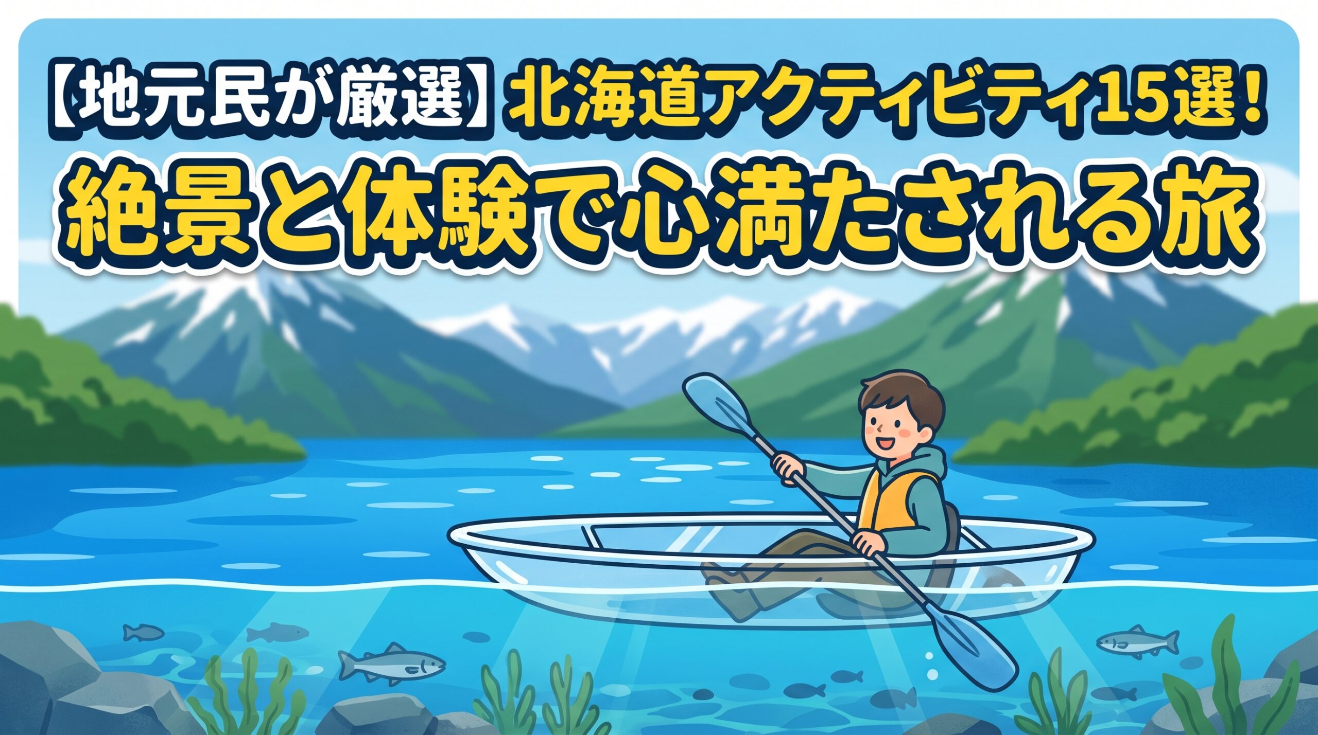 【地元民が厳選】北海道アクティビティ15選！絶景と体験で心満たされる旅