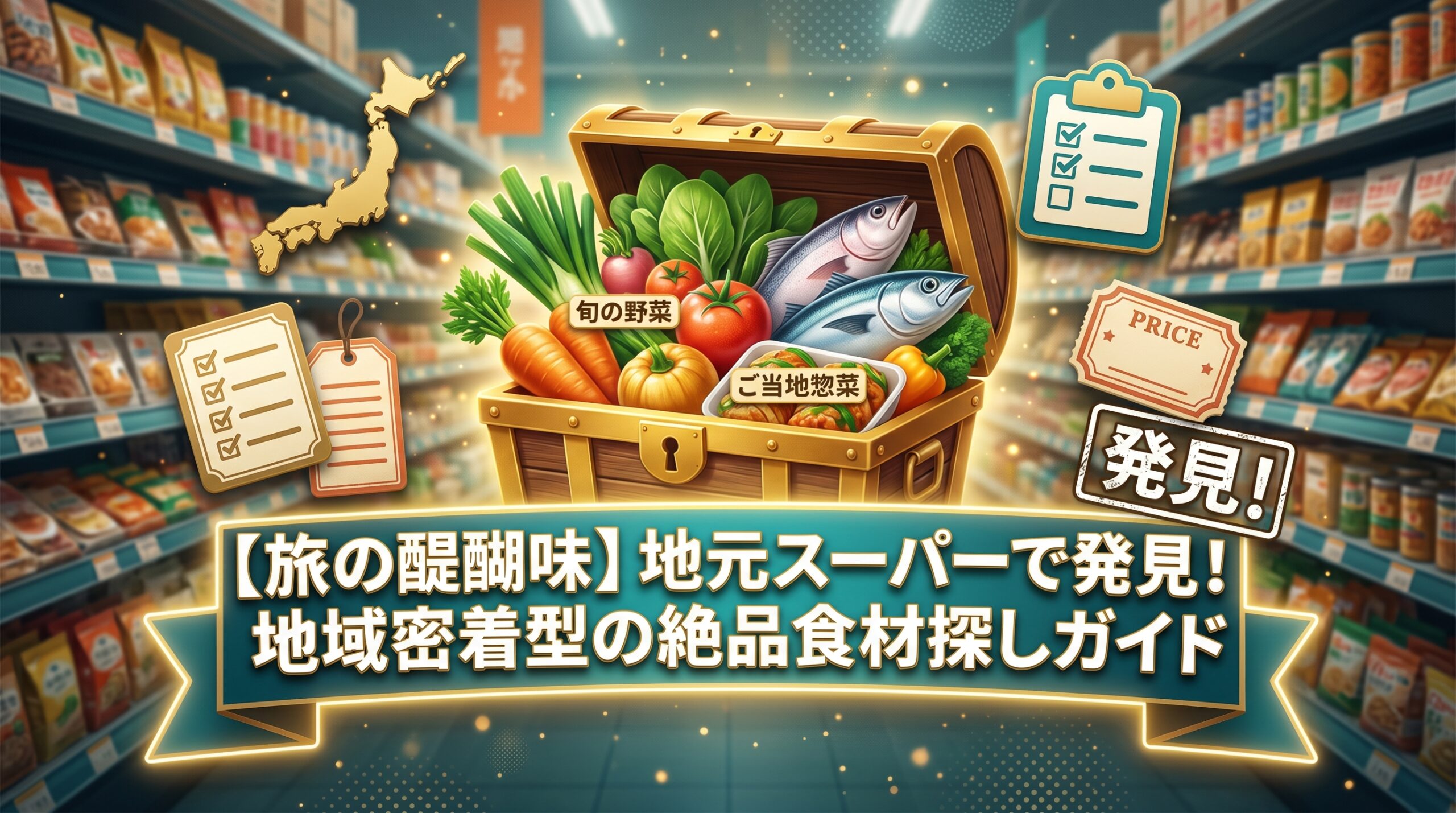 【旅の醍醐味】地元スーパーで発見！地域密着型の絶品食材探しガイド