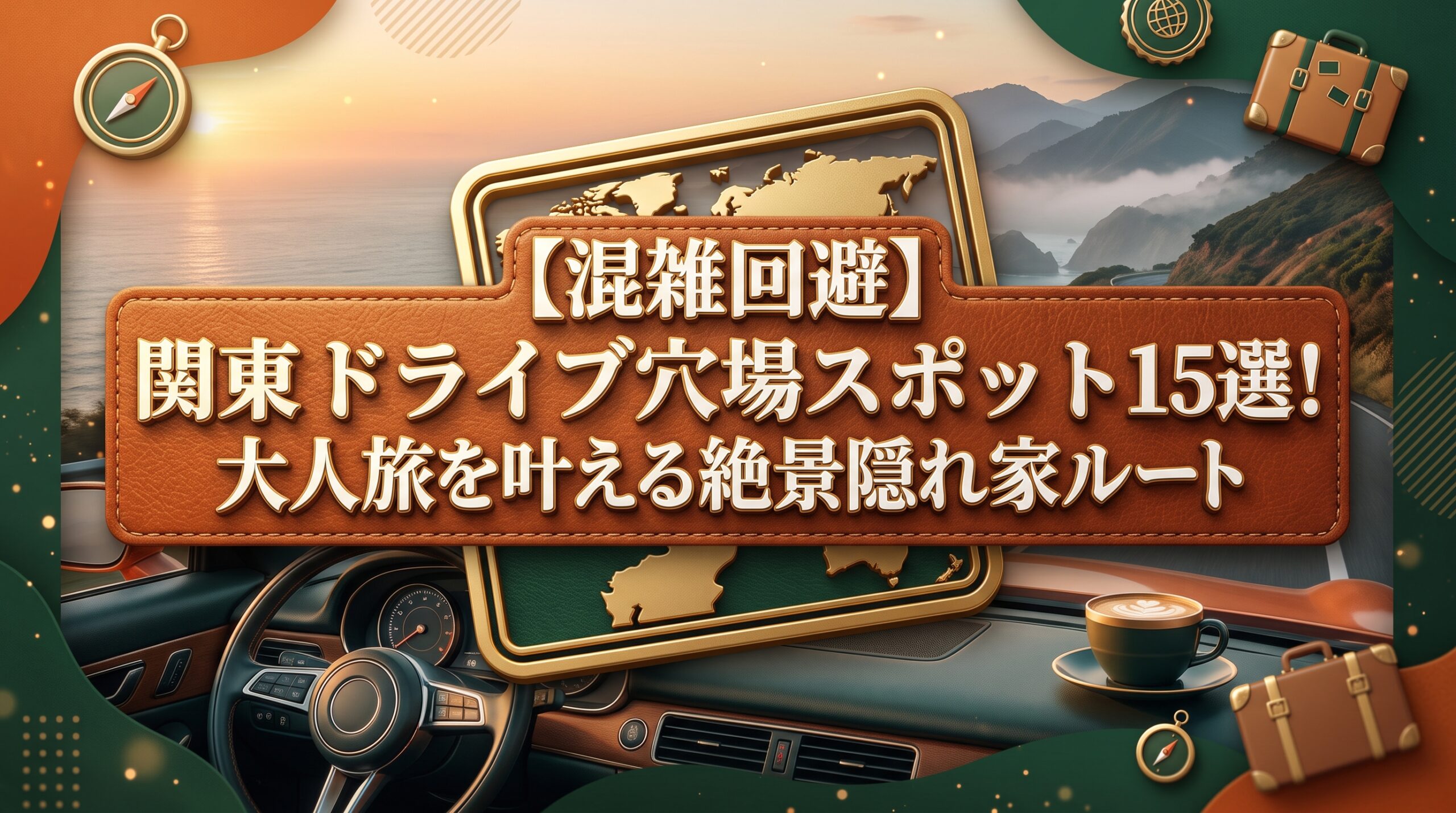 混雑回避関東ドライブ穴場スポット15選大人旅を叶える絶景隠れ家ルート