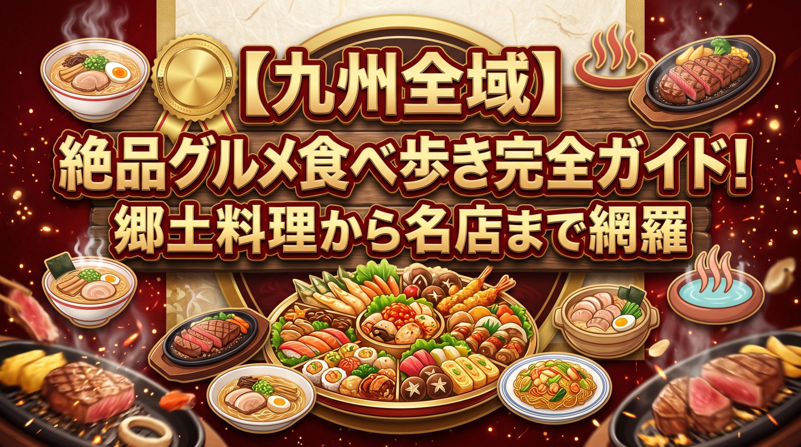 九州全域絶品グルメ食べ歩き完全ガイド郷土料理から名店まで網羅