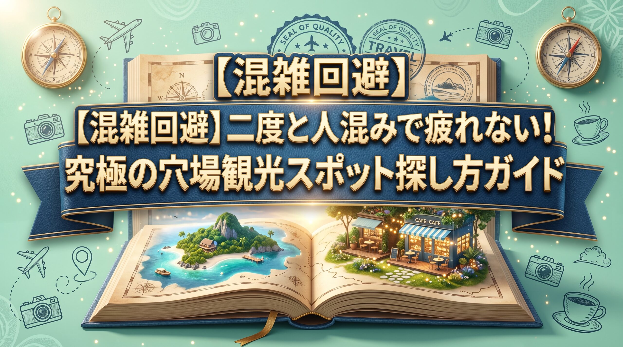混雑回避二度と人混みで疲れない究極の穴場観光スポット探し方ガイド