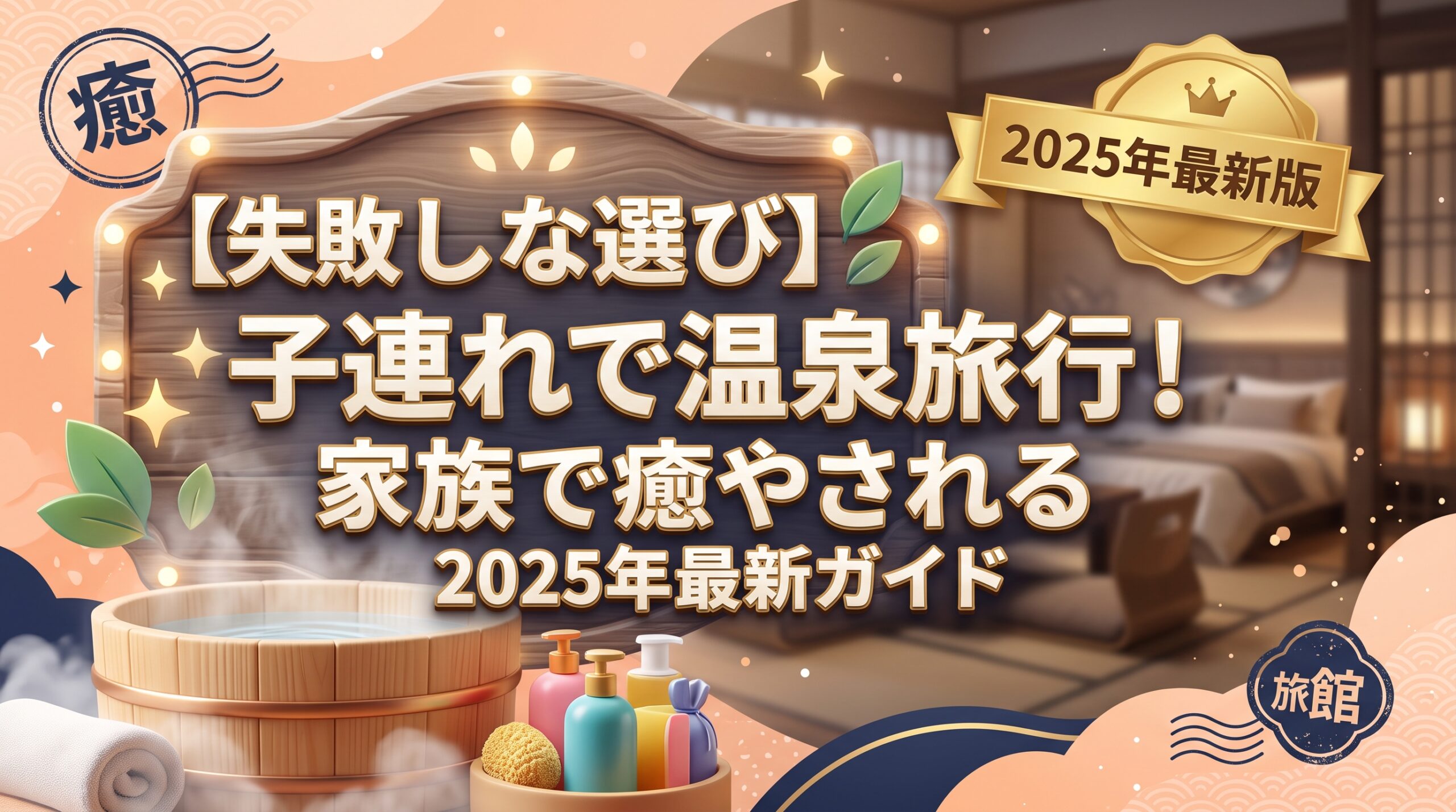 失敗しない宿選び子連れで温泉旅行家族で癒やされる2025年最新ガイド