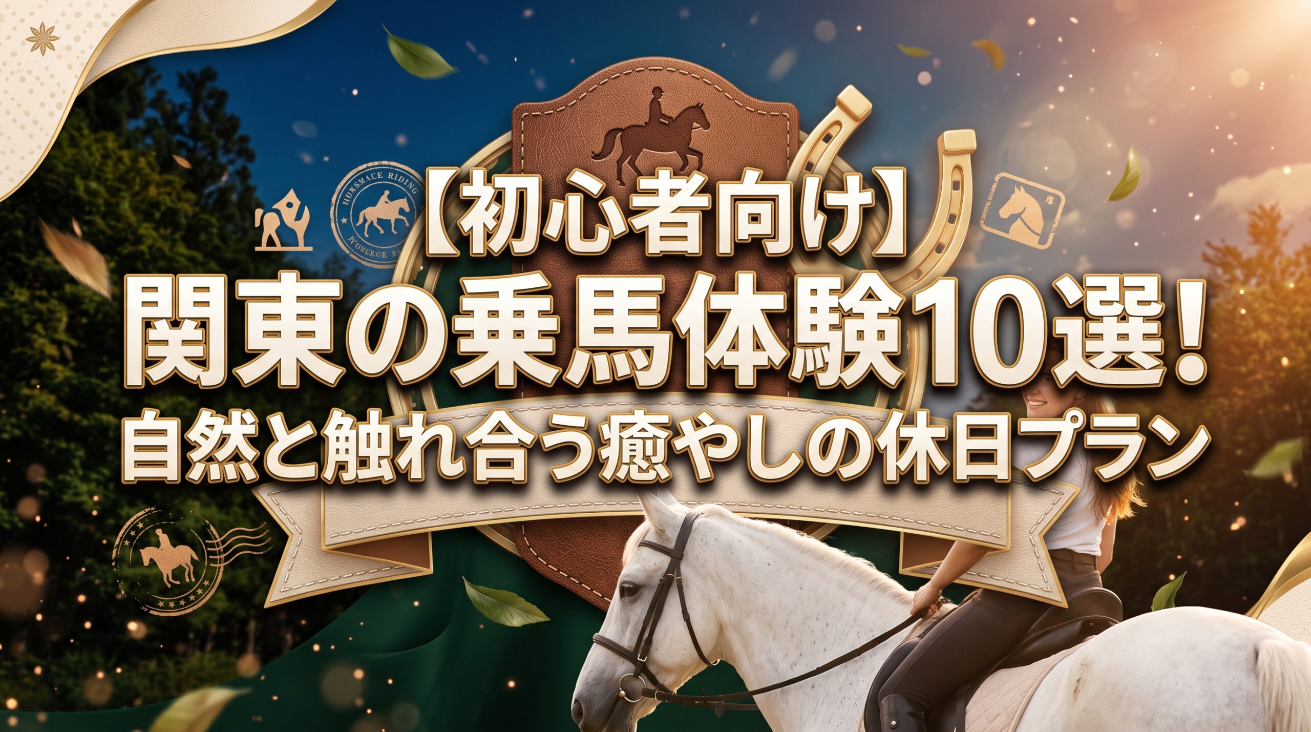 初心者向け関東の乗馬体験10選自然と触れ合う癒やしの休日プラン